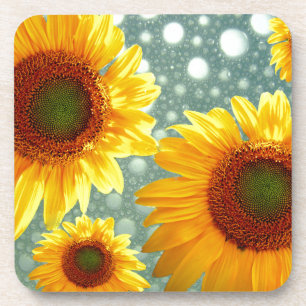 Posavasos Felices girasoles