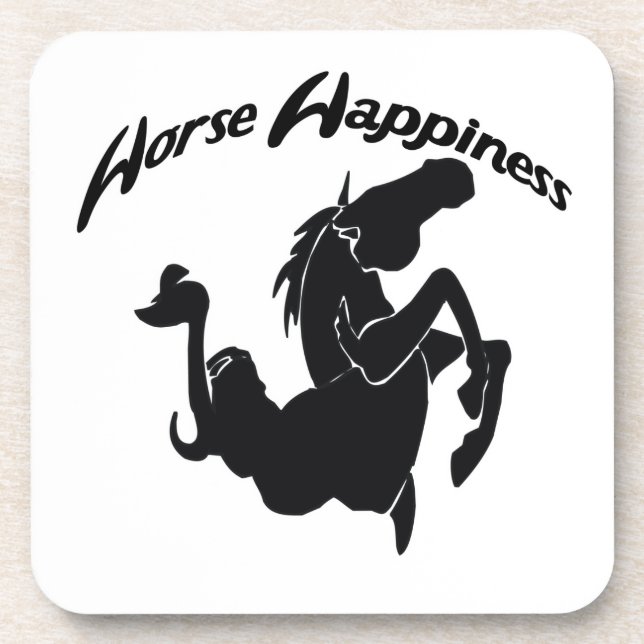 Posavasos Felicidad de Caballo (Frente)