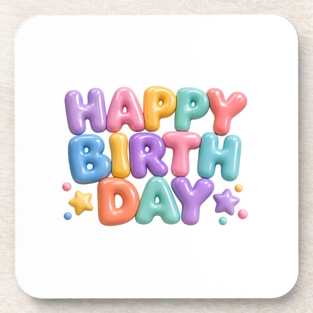 Posavasos Felicidades (Frente)