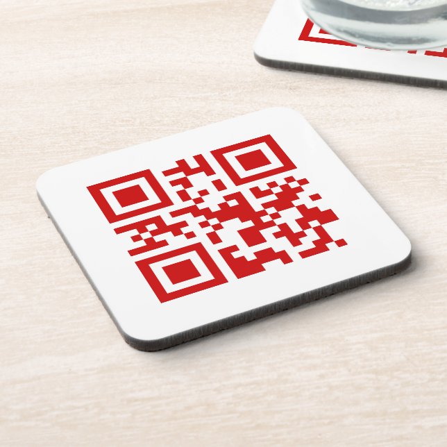 Posavasos ¡Feliz Año Nuevo! — Código QR (Lado Izquierdo)