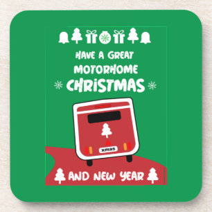 Posavasos Feliz Camping Motorhom Xmas