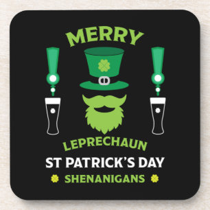 Posavasos Feliz Día de San Patricio de Irlanda 17 de marzo