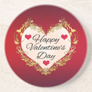 Posavasos ¡Feliz Día de San Valentín!
