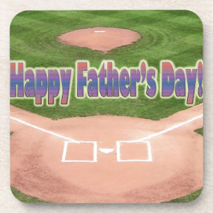Posavasos Feliz Día del Padres, béisbol
