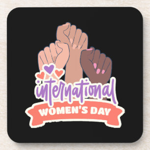 Posavasos Feliz Día Internacional de la Mujer