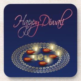 Posavasos Feliz Diwali Ganesha Rangoli - Pascua Plástica