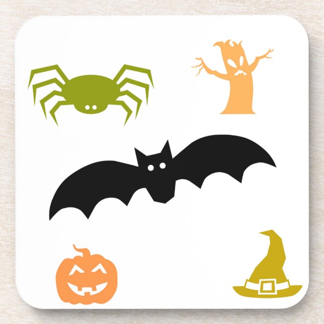 Posavasos Feliz Halloween (Frente)