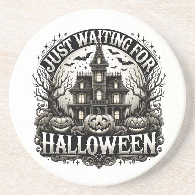 Posavasos Feliz Halloween (Frente)