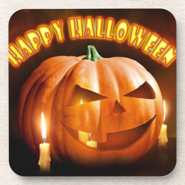 Posavasos Feliz Halloween 5 (Frente)