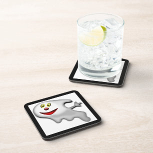 POSAVASOS FELIZ HALLOWEEN GHOST