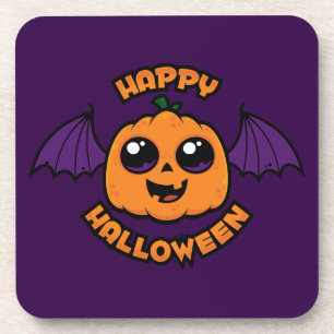 Posavasos Feliz Halloween Kawaii Pumpkin Spookny Cuteness