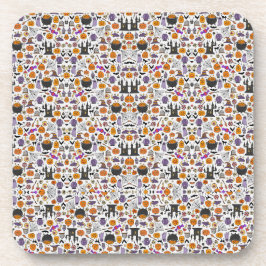 Posavasos Feliz montaña de bebidas de Halloween