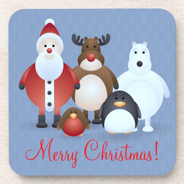 Posavasos Feliz Navidad (Frente)