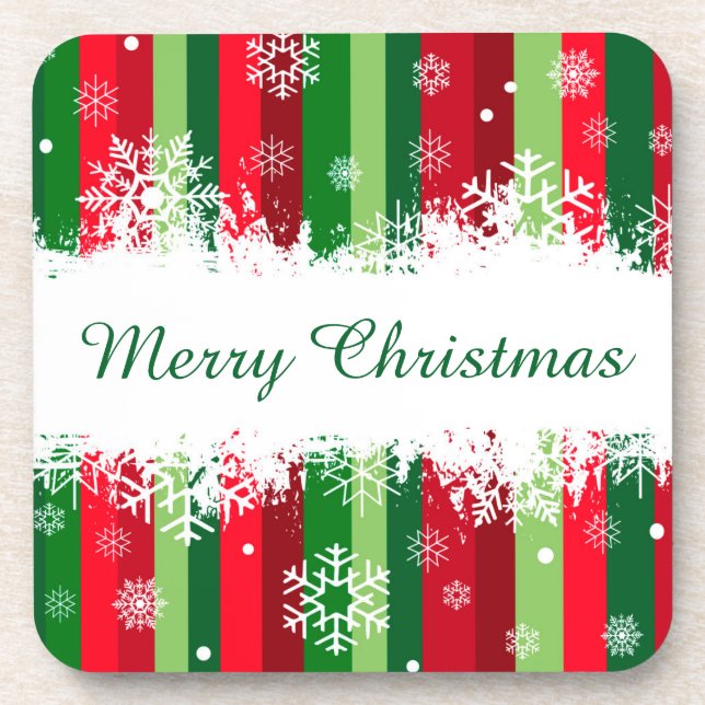 Posavasos Feliz Navidad (Frente)