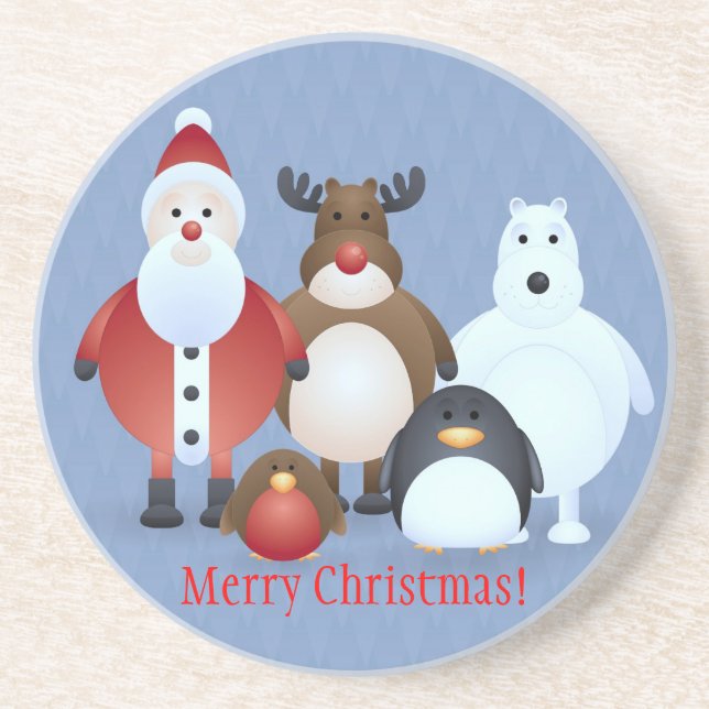 Posavasos Feliz Navidad (Frente)