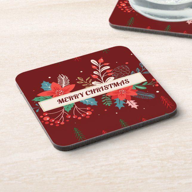 Posavasos Feliz Navidad (Lado Izquierdo)