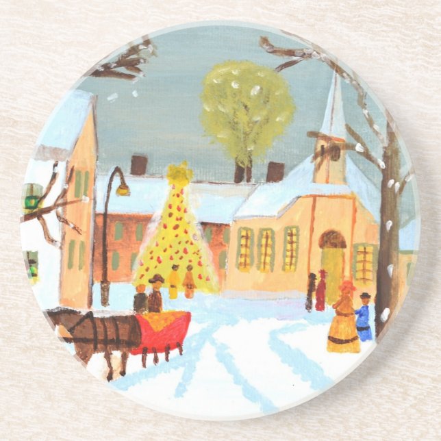 Posavasos Feliz Navidad (Frente)