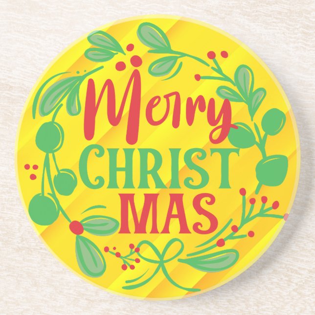 Posavasos Feliz Navidad-82191 (Frente)