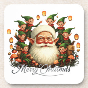 Posavasos Feliz Navidad Papá Noel