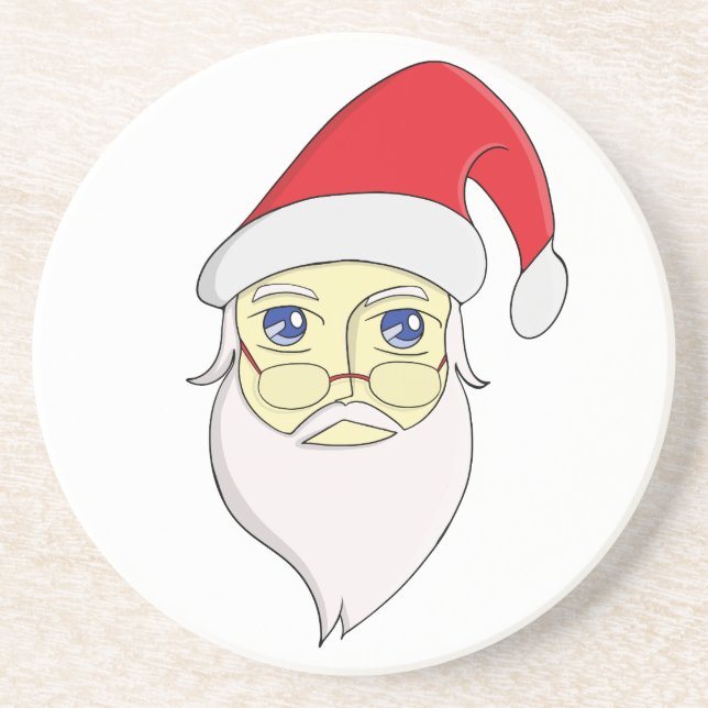 Posavasos Feliz Navidad Santa (Frente)