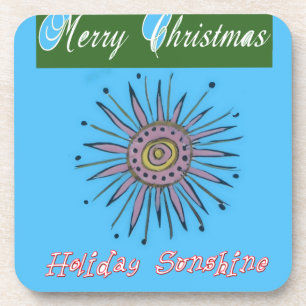 Posavasos Feliz Navidad Sunshine Holiday.png