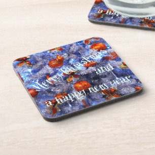 Posavasos ¡Feliz Navidad y feliz año nuevo!