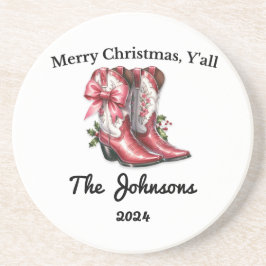 Posavasos Feliz Navidad Y'all