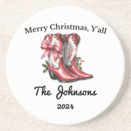 Posavasos Feliz Navidad Y'all