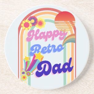 Posavasos Feliz papá retro
