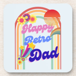 Posavasos Feliz papá retro