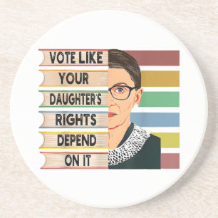 Posavasos Feminista Ruth Bader Ginsburg RBG Chica De Cita Co