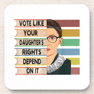 Posavasos Feminista Ruth Bader Ginsburg RBG Chica De Cita Co