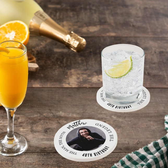 Posavasos Feria de la leyenda del mito del hombre foto de cu (Subido por el creador)