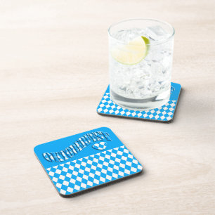 Posavasos Festival de la Cerveza Bandera Baviera Patrón Okto