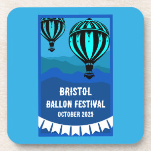 Posavasos Festival piloto de globos aerostáticos