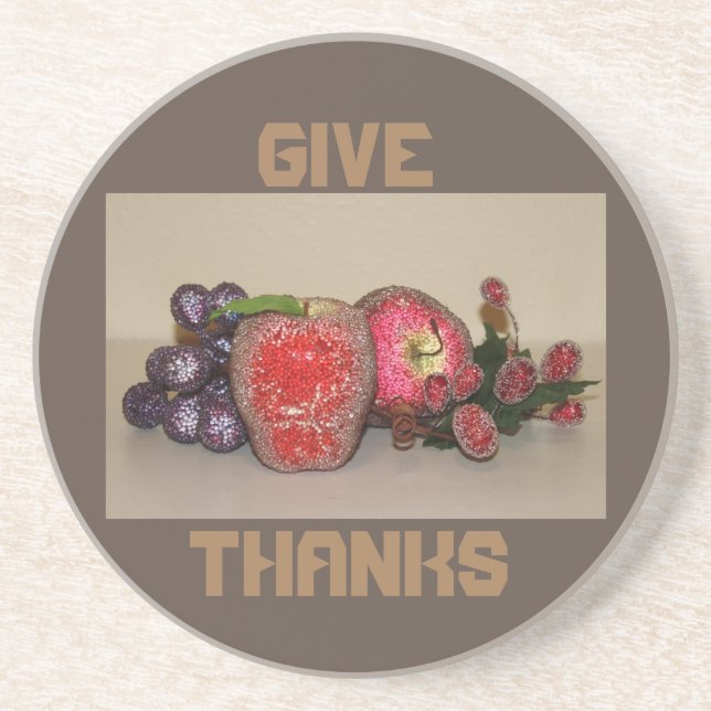 Posavasos Festive Fruits Coaster (Frente)