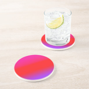 Posavasos Festividad Magenta Rojo Morado Ombre