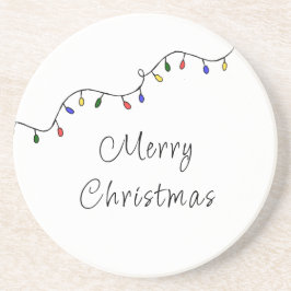 Posavasos Festividad Retro Festividad de las Luces navidades