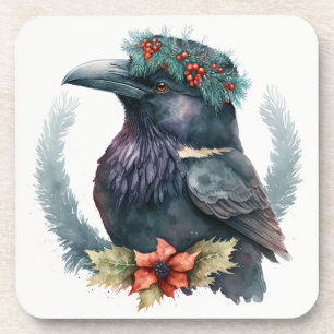Posavasos Festividades de invierno por el Raven caprichoso/N