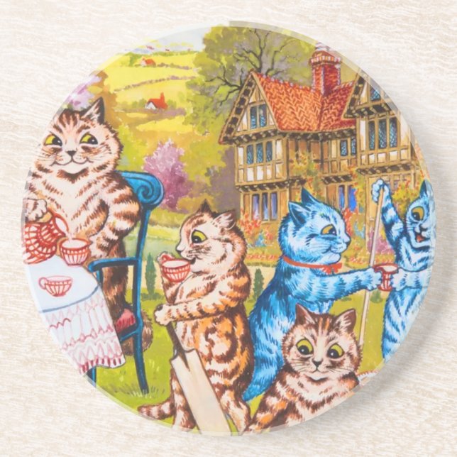 Posavasos Fiesta de Cat Garden (Frente)