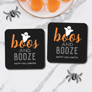 Posavasos Fiesta de Halloween 'Burlas y Alcohol'