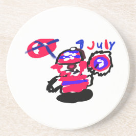 Posavasos fiesta del 4 de julio