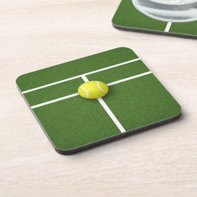 Posavasos Fiesta en la cancha central de tenis (Lado Izquierdo)