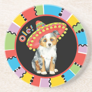 Posavasos Fiesta Miniatura Pastor Americano