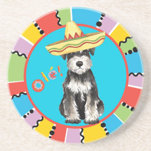 Posavasos Fiesta Miniatura Schnauzer