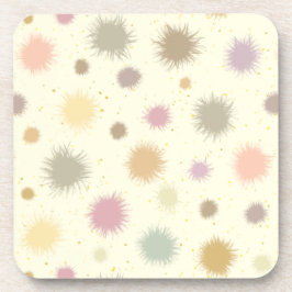 Posavasos Fiesta Pastel Polen - patrón ininterrumpido.