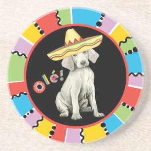 Posavasos Fiesta Weimaraner Bebe Coco