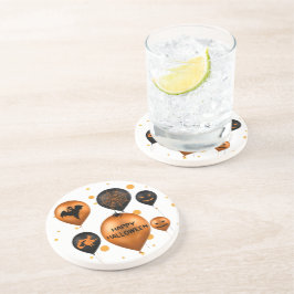 Posavasos Fiestas de Halloween felices