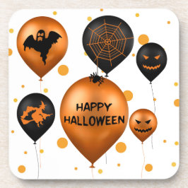Posavasos Fiestas de Halloween felices