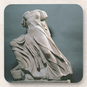 Posavasos Figura de la ninfa, acroterion del templo de